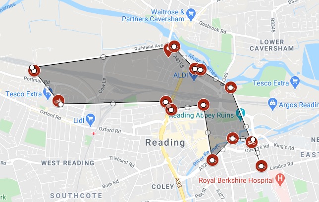 Bike theft map